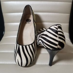 Not Your Average Girl Zebra Print Heels